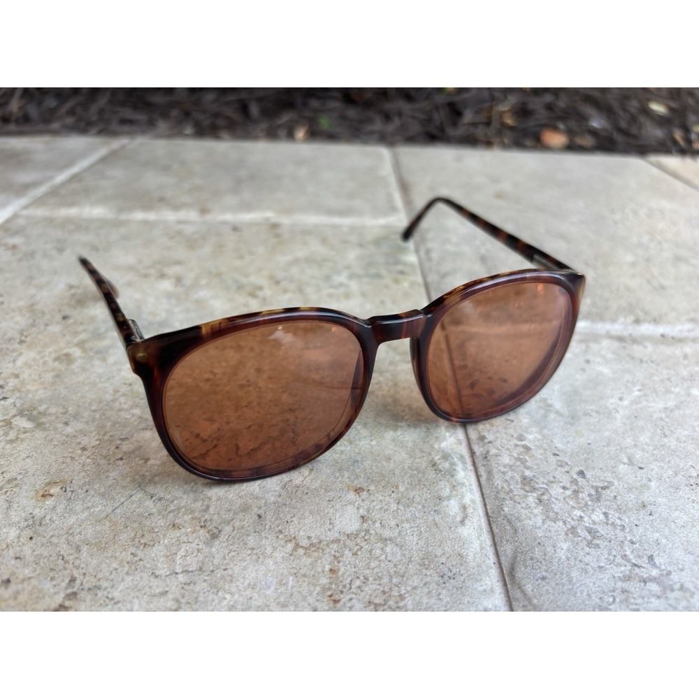 ⭐️Vintage Oliver Winston Sunglasses⭐️Tortoise Shell Keyhole Amber Lens 90s Y2K⭐️